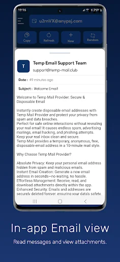 Temp Mail - Temporary Email AI screenshot 2