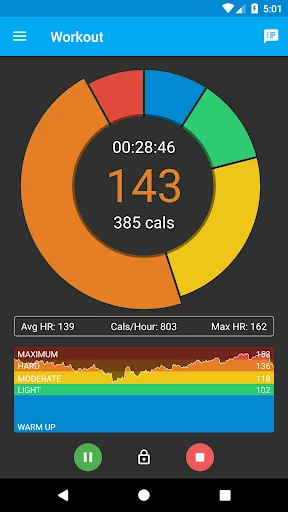 CardioMez - Heart Rate Workout screenshot 1