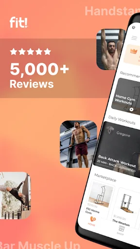 Fit! - the fitness app screenshot 1