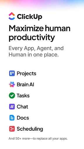 ClickUp: Tasks, Chat, Docs, AI
