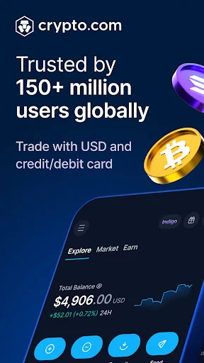 Crypto.com: Buy BTC, ETH & CRO
