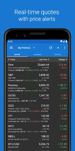 My Stocks Portfolio screenshot 1