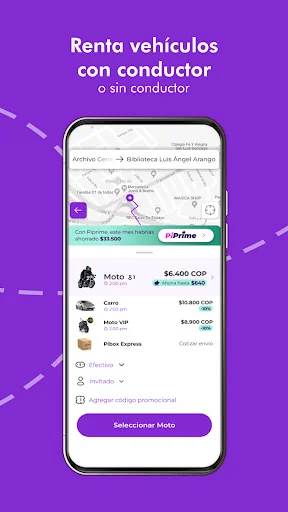 Picap: Transporte y mensajería screenshot 2