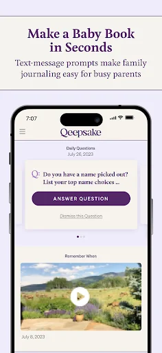 Qeepsake: Family Photo Album screenshot 2