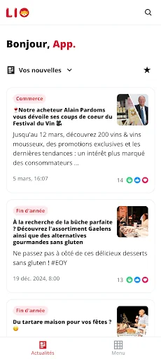 Lio chez Delhaize