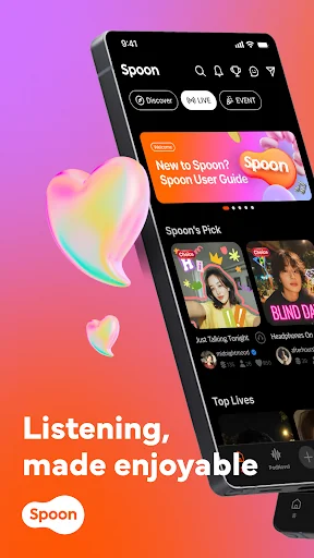 Spoon: Audio Live Content screenshot 1