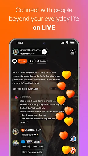 Spoon: Audio Live Content screenshot 3