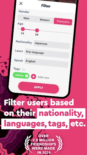 Make Japanese Friends−Langmate screenshot 3