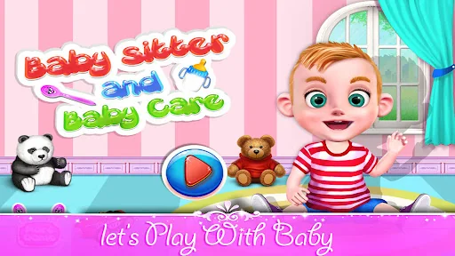 Babysitter and Baby Care Game