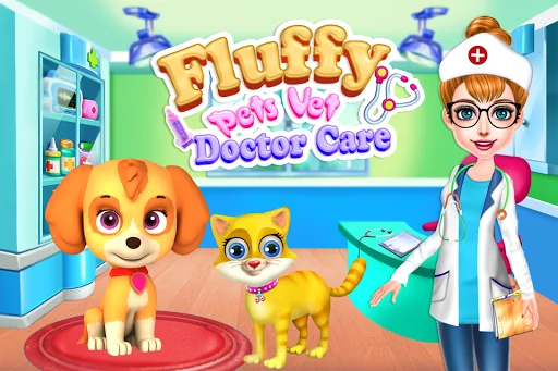 Fluffy Pets Vet Doctor Care screenshot 1