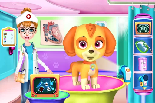 Fluffy Pets Vet Doctor Care screenshot 4