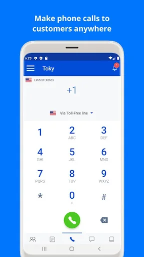 Toky: business phone system