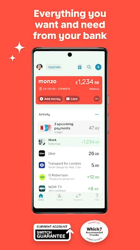 Monzo Bank - Mobile Banking