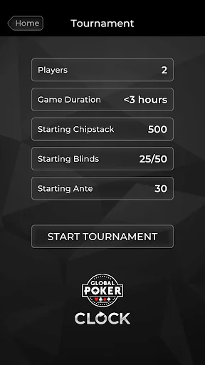 Global Poker Clock screenshot 3