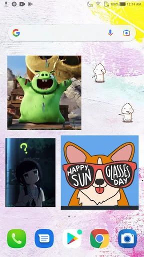 GIF HOME WIDGET