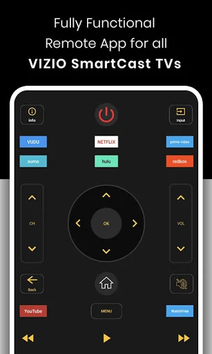 Vizio Smart TV Remote screenshot 1