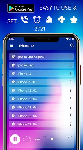Ringtones for iPhone screenshot 2