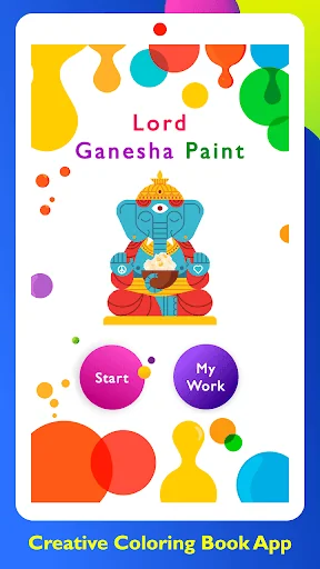 Lord Ganesha Paint & Color