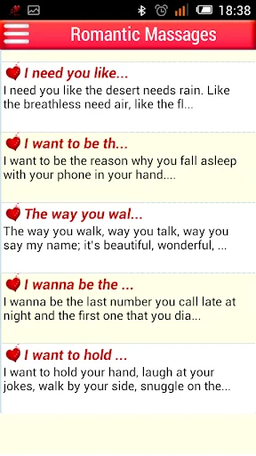 Love SMS in English Offline screenshot 3
