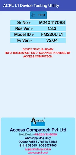 ACPL L1 Testing Utility