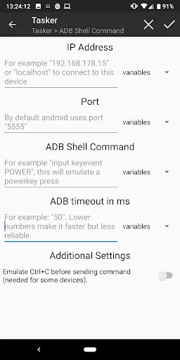 ADB Shell [Tasker Plugin]