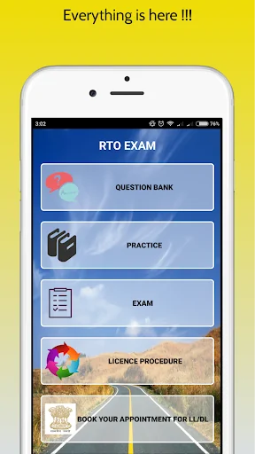 RTO Driving Licence Exam screenshot 1