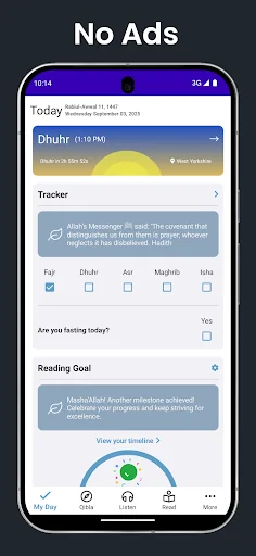 Muslim Pillars: Prayer & Quran screenshot 1