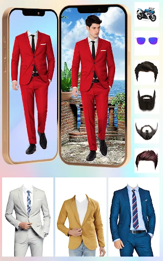 Men Suit Photo Editor- Effects