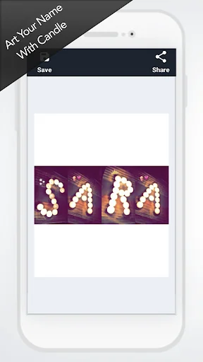Write Name By Candle, Art Name screenshot 2