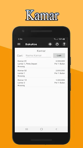 Buku Kos - Pembukuan untuk kos