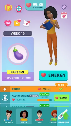 Baby & Mom 3D - Pregnancy Sim screenshot 4