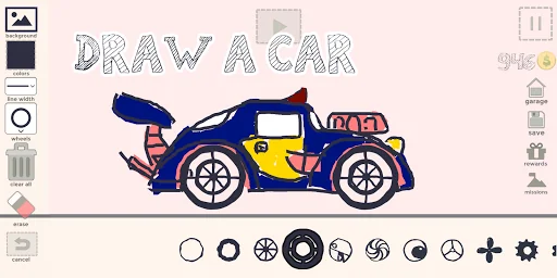 Draw Your Car - Create Own Car screenshot 1