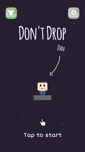 Don't Drop Dan: Tap to survive