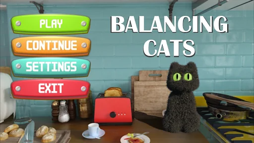 Balancing Cat: Fun kitty game