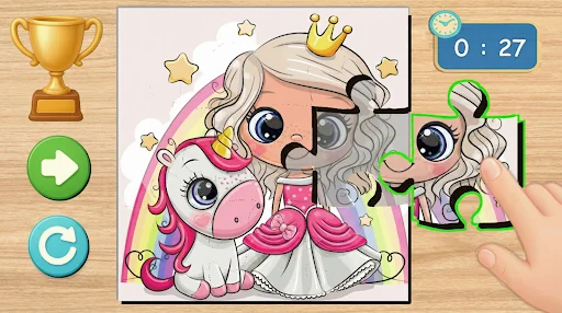 Kids puzzles - 3 and 5 years