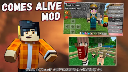 Mod Comes Alive [Villagers] screenshot 2