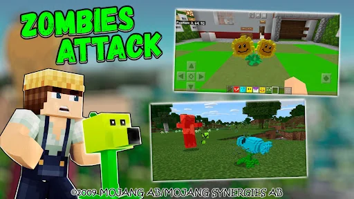 Mod Zombie Against All [MCPE]