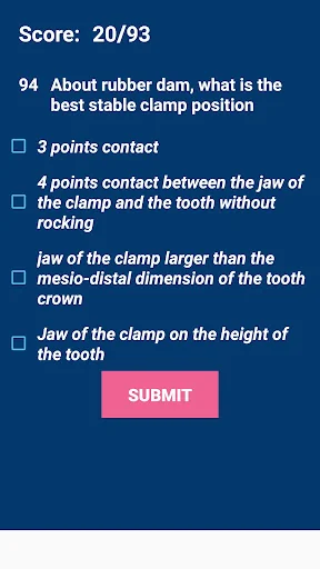 Dental Exam