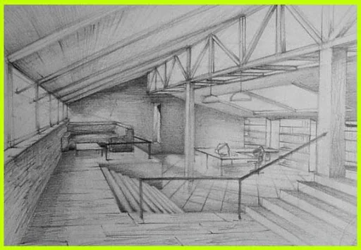 Architectural Drawing Sketches