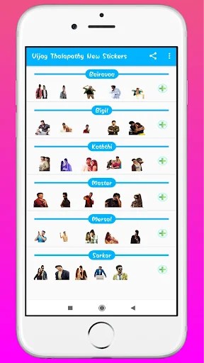 Vijay Thalapathy Stickers