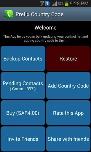 Add Country Code