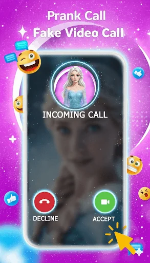 Princess Fake Call & Chat