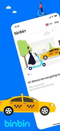 BinBin: Taxi & Scooter
