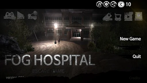 Fog Hospital (Escape game) screenshot 1