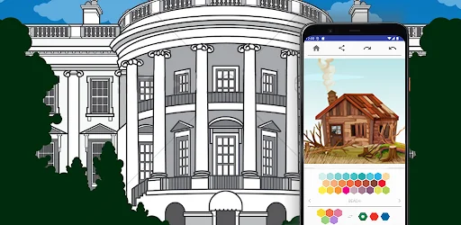 House Coloring Pages