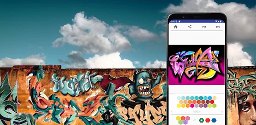 Graffiti Coloring Pages