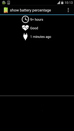 show battery percentage screenshot 4