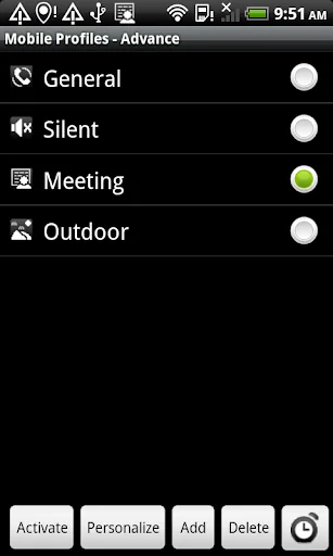 Mobile Profiles - Advance