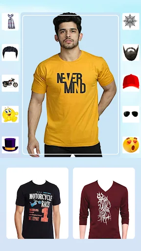 Men T-Shirt Suit Photo Editor