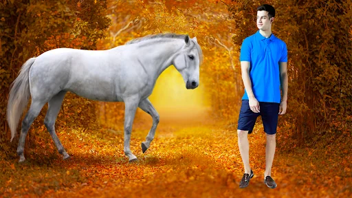 Horse Photo Editor and Frames screenshot 2